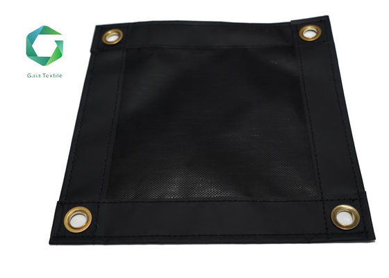80N Adhesion PVC Tarpaulin Truck Cover 450gsm Anti UV Vinyl Coated Fabric Waterproof