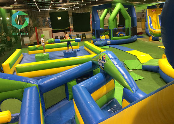 18oz Amusement Park Castle PVC Inflatable Fabric Vinyl Coated Over Edging 610gsm
