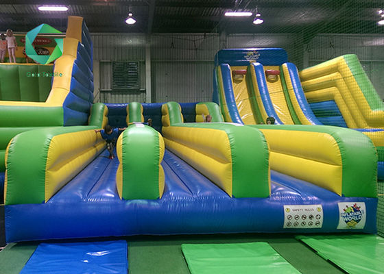 500d Inflatable Vinyl Material 18oz Vinyl Castle Laminate Over Edging Tarpaulin