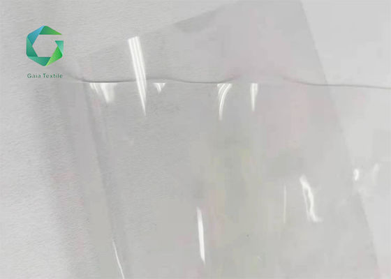 Пламя ткани 0.35mm PVC пластификатора прозрачное супер ясное - retardant ширина винила 2m